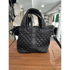 Oliver Thomas Top Handle Crossbody Quilted Tote